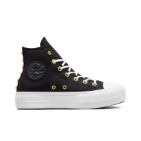 ราคา CONVERSE รองเท้าผ้าใบ รุ่น CTAS LIFT STAR STUDDED HI BLACK GOLD ผู้หญิง A05453CF H3BKGD (22625658135)