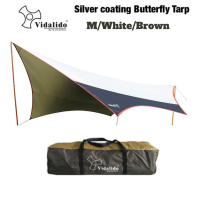 ราคา Flysheet Vidalido Tarp ฟลายชีท ทาร์ป ทรงผีเสื้อ ขนาดใหญ่ ขนาด 5x4 7x2 4 เมตร สินค้าพร้อมส่งจากไทย (11323408179)