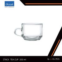 ราคา JJGLASS Ocean P00340 Stack Tea Cup แก้วเพลย์บอย แก้วโอเชี่ยนกลาส Stack Tea Cup by Ocean Glass P00340 Stack Tea Cup 7oz 200 ml (7697635744)