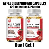 ราคา Ozmolts Apple Cider Vinegar ควบคุมความอยากอาหาร ร่างกายที่เบา Apple Cider 4200mg 120 แคปซูล (24079212760)