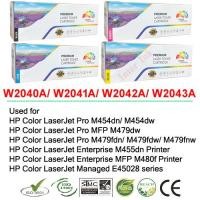 ราคา หมึกพิมพ์ HP W2040A W2041A W2042A W2043A สีดำ สีฟ้า สีเหลือง สีแดง 416A Premium (23336824130)