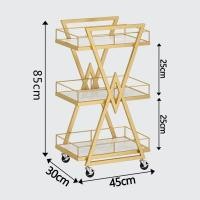 ราคา ร้านเสริมสวยหรูหราเบา ๆ รถเข็นขนาดเล็ก ชั้นวางถอดได้ ทำผม ทำเล็บ รถเข็นเครื่องมือค้นหาพิเศษ ชั้นวางรถเข็น 3 ชั้น พร้อมล้อเลื่อน รถเข็นอาหาร โครงเหล็ก ชั้นวางของ ชั้นวาง รถเข็นเก็บของ (24071447438)