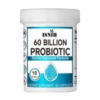 ราคา ISNIH Probiotics โปรไบโอติก 60 พันล้าน CFU ด้วยโปรไบโอติก พรีไบโอติกส์ ผลิตภัณฑ์เสริมอาหารเอนไซม์ย่อยอาหาร (23092403882)