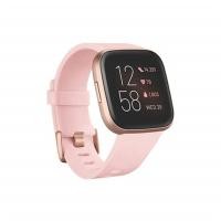 ราคา Fitbit Versa 2 สมาร์ทวอทช์สุขภาพและฟิตเนสพร้อมอัตราการเต้นของหัวใจ ดนตรี ในตัวของ Alexa การติดตามการนอนหลับและการว่ายน้ํา สีดํา คาร์บอน (23427020254)