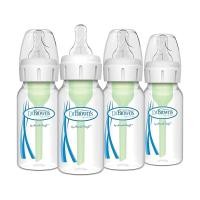ราคา 2025 Dr brown S Natural Flow Anti Colic Options ขวดนมแคบ8 Oz 250 MLพร้อมจุกนมไหลช้าระดับ10 M4จำนวน (23021968209)