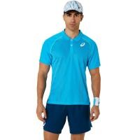ราคา ASICS 2041A299 419 MEN MATCH ACTIBREEZE POLO SHIRT MEN CPS ผู้ชาย เสื้อโปโล ของแท้ DIGITAL AQUA (24408395621)