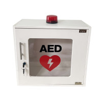 ราคา ตู้เก็บ เครื่อง AED ทำจากพลาสวูด แบบแขวน มีสัญญาณไฟและเสียง ใส่ได้ทุกยี่ห้อ (23926093281)
