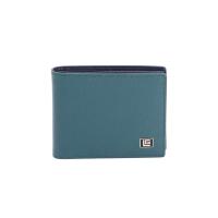ราคา Guy Laroche กระเป๋าสตางค์พับสั้น มีลิ้นกลาง รุ่น AGP0182 สีเขียว (23996898674)