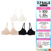 ราคา Wacoal Surprise Seamless Bra บรากระชับแบบมีโครง เซท 3 ชิ้น รุ่น WB9V07 คละสี เนื้อ ดำ ครีม (23712213080)