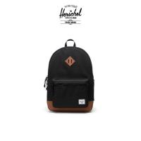 ราคา Herschel Supply กระเป๋าเป้ กระเป๋าแล็ปท็อป Laptop Bag กระเป๋าสะพาย กระเป๋าสะพายหลัง กระเป๋าเป้แฟชั่น กระเป๋านักเรียน ของแท้ รุ่น Heritage Youth Backpack for 8 12 years old 13 14 laptop sleeve 26L Blac