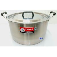 ราคา ส่งฟรี Zebra หม้อหุงต้ม Homey สเตนเลส Hi Cr 40 ซม สูง 26 ซม ความจุ 27 ลิตร ตราหัวม้าลาย 261040 หม้อต้ม หม้อม้าลาย (23304572576)