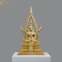 ราคา สมเด็จองค์ปฐมบรมมหาจักรพรรดิ หน้าตัก 5 นิ้ว สีทอง (22971521496)