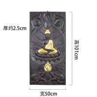ราคา แผ่นไม้เนื้อแข็งแกะสลักทองคำเปลวพระพุทธรูปแขวนผนังตกแต่งบ้านสไตล์เอเชียตะวันออกเฉียงใต้ผนังสโมสรบอร์ดแขวนช้าง กระดานแขวนพระพุทธรูปนั่ง (21296473842)
