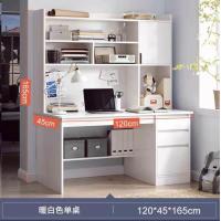 ราคา โต๊ะทำงาน โต๊ะทำงานถูกๆ โต๊ะคอม โต๊ะคอมพิวเตอร์ โต๊ะวางคอมพิวเตอร์ โต๊ะไม้ Computer Desk พร้อมชั้นวางหนังสือ สีฟ้า สีชมพู พร้อมส่ง (17452067718)