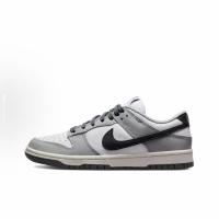 ราคา Nike Dunk Light Smoke Grey Low top sneakers Mens and womens white grey 100 authentic (24255912573)
