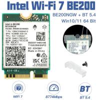 ราคา Intel BE200 WIFI 7การ์ด Wifi ไร้สาย WiFi 6E BE200NGW บลูทูธ802 11AX 5 4ตัวแปลงเครือข่าย Tri Band M 2 NGFF สำหรับ Win10 11 (20769218890)