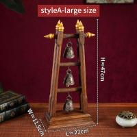 ราคา กระดิ่งทองแดงเก่าจากประเทศไทยร้านนวดแกะสลักไม้จริงประดับตก แต่งประดับตก แต่งกระดิ่งช้างกระดิ่งตก แต่งโต๊ะคาเฟ่ร้านกาแฟ (23896111991)