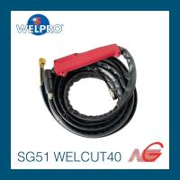 ราคา อุปกรณ์ WELPRO สายตัดพลาสม่า SG51 ยาว 5 เมตร สำหรับรุ่น WELCUT40 รหัสสินค้า BAWPWIRCUT01 (12652703225)