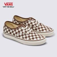ราคา VANS AUTHENTIC CHECKERBOARD BROWN รองเท้าผ้าใบ หญิง ชาย (22882437324)