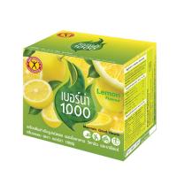ราคา NatureGift Berna 1000 Lemon Flavour เนเจอร์กิฟ เบอร์น่า 1000 กลิ่นเลมอน 1 ชุด มี 20 กล่อง กล่องละ 10 ซอง (3287824)