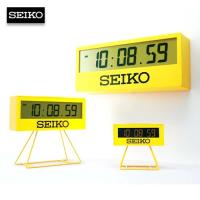 ราคา Velashop นาฬิกาปลุก และแขวนผนัง ไซโก้ ระบบดิจิตอล SEIKO ALARM CLOCKS DIGITAL รุ่น QHL083Y QHL083 รับประกันศูนย์ 1 ปี (3231314280)