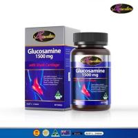 ราคา Auswelllife Glucosamine 1500mg กลูโคซามีน 1 กระปุก 60 แคปซูล ข้อ กระดูก AWL (15431664484)