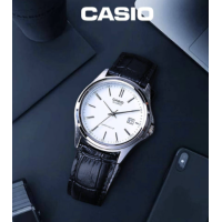 ราคา นาฬิกา Casio รุ่น MTP 1183E 7A นาฬิกาข้อมือผู้ชายสายหนัง สีดำ หน้าปัดขาวสุดหรู มั่นใจ ของแท้ 100 ประกันศูนย์ 1 ปีเต็ม (171144893)
