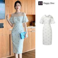 ราคา Happy Diva เดรสผู้หญิง เดรสสีขาว เดรสแขนพอง เดรสปาดไหล่ เดรสทำงาน เดรสไฮโซ เดรสวินเทจ เดรสออกงาน เดรสปาร์ตี้ ชุดราตรี 21334 (22463283628)