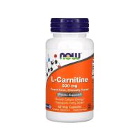 ราคา แอลคาร์นิทีน L Carnitine 500 mg 60 Veg Capsules Now Foods (21752947685)