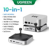ราคา UGREEN Expansion Dock for Mac Mini M4 M4 Pro Support USB 3 2 10Gbps M 2 NVMe SSD 4 K 240Hz DP 1 4 Model 65488 (24409799154)