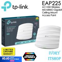 ราคา TP Link EAP225 V4 Access Point AC1350 Wireless MU MIMO Gigabit Ceiling Mount Access Point EAP 225 ivoryitshop (126499776)