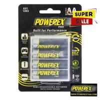 ราคา ถ่านชาร์จ Powerex Pro AA 2700 mAh แพ็ค 4 ก้อน ถ่านชาร์จ ถ่านชาร์จ aa ถ่านชาร์จ 18650 ถ่านชาร์จ usb ถ่านชาร์จ 3 7v (21742317273)