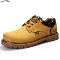 ราคา TOP dujx7798 รองเท้าหัวเหล็กรองเท้าเซฟตี้ รองเท้า cat รองเท้า caterpillar แท้ (19656065341)