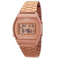 ราคา Casio Standard นาฬิกาข้อมือผู้หญิง สายแสตนเลส รุ่น B640WC 5AEF Pink Gold (624599)