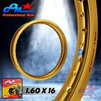 ราคา ล้อ COM 1 60 X 16 ขอบเรียบ วงล้อคอม ขนาด 1 60 ขอบ 16 ของแท้ 1 วง วงล้ออลูมิเนียมสำหรับรถจักรยานยนต์ ราคาพิเศษสุด (3104306623)