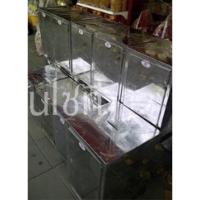 ราคา ตู้บริจาคเงิน สแตนเลส ตู้สำหรับใส่เงินถวายวัด ความหนามาตรฐาน (21855443805)