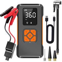 ราคา Protable Jump Start รถยนต์ 12v จั้มสตาร์ท จั๊มสตาท รถยนต์ จั๊มสตาร์ทรถ 12v จัมสตาร์ รถยนต์ จั้มสตาร์ท พกพา เครื่องจั้มแบต car jump starter จั๊มแบตรถยนต์ power bank jump start รถยนต์ จั๊มสตาร์ทรถยนต์ แ