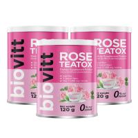 ราคา ชากุหลาบยุคใหม่ Biovitt Rose Teatox ไบโอวิต โรส ที ชาตัวหอม ขับถ่ายง่าย มีไฟเบอร์สูง ลดกลิ่น ของแท้ (17578395844)