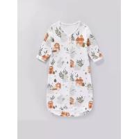 ราคา Baby Sleep Sack 0 18เดือนผ้าฝ้าย100 แขนยาวสวมใส่ผ้าห่มเด็ก Sleep Bag 1 Way Zipper 1 Pack 0 5 Tog ถุงนอนสำหรับทารกแรกเกิดสีฟ้าสีเทา Planet (23055190629)