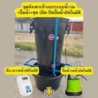 ราคา ชุดถังเพาะถั่วงอก ชุดถังเพาะถั่วงอกระบบน้ำวนแถมปั้มน้ำ แถมทามเมอร์รดน้ำอัตโนมัติ โดยใช้ชุดควบคุมการเปิดปิด ปั้มน้ำอัตโนมัติ ปลูกง่าย ประหยัดน้ำ ตั้งเวลารดน้ำได้ตามต้องการ (21175927314)