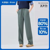 ราคา GIORDANO Women Pants 100 Cotton Exposed Seam Sweat Pants Drawstring Elastic Waist Smooth Simple Fashion Casual Pants 13415245 (23843807774)