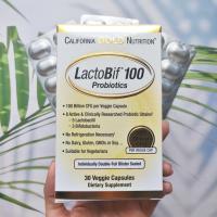 ราคา โปรไบโอติกส์ 100000ล้านตัว LactoBif Probiotics 8 สายพันธ์ุ 30 Veggie Caps 100 Billion CFU California Gold Nutrition (382747905)