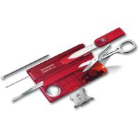 ราคา Victorinox การ์ด เครื่องมืออเนกประสงค์ มีดพับ มีดพก มีดเล็ก มีดสั้นพกพา มีดสแตนเลส Swiss Army Knives Swiss Card Life Mens Taschenwerkzeug Swisscard Lite Onyx Pocket Knife Set Alloy Steel Black Transpa