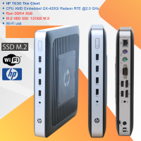 ราคา HP T630 Thin Client CPU AMD Embedded GX 420GI Radeon R7E 2 0 GHz DDR4 8GB HDD M 2 SSD 120GB Wi Fi (24236860413)