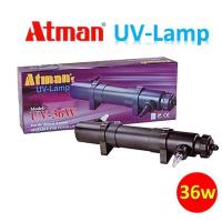 ราคา หลอดไฟยูวี ยี่ห้อ ATMAN UV lamp รุ่น UV 5W UV 9W UV 11W UV 18W UV 36W (21927392873)