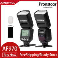 ราคา Ambitful ไฟสปีดไลท์สำหรับแสงแฟลช AF970อเนกประสงค์สำหรับฟูจิฟิล์มกล้องโอลิมปัส Nikon แคนอน650D 550D 450D 60D 7D กล้อง5D (22665125816)