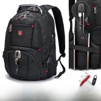 ราคา Swiss Army กระเป๋าเป้สะพายหลังผู้ชายกระเป๋าเดินทางความจุขนาดใหญ่ธุรกิจกระเป๋าหนังสือโรงเรียน อินเทรนด์ สตรีทสไตล์ กระเป๋าสะพายไนลอนกันน้ํา (22474900047)