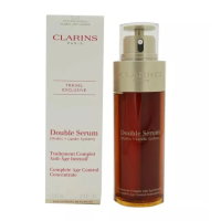 ราคา Authentic Clarins Double Serum Hydric Lipidic System Complete Age Control Concentrate 50ml (22590191527)