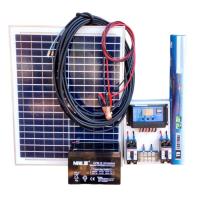 ราคา ชุดนอนนา พลังงานแสงอาทิตย์ รุ่น PWM 30A ระบบ12Vและ24V แปลงไฟไม่ได้ ครบชุด พร้อมใช้งาน แถมฟรีหลอด LED แผงโซล่าเซลล์ 20Wสาย9เมตร แบต ปากคีบ พร้อมส่ง (21418687771)
