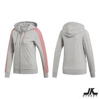 ราคา แจ็คเก็ตฮู้ด adidas essentials 3 stripes Hoodie DU0661 สีเทา ของแท้ ป้ายช็อปไทย (1580592074)